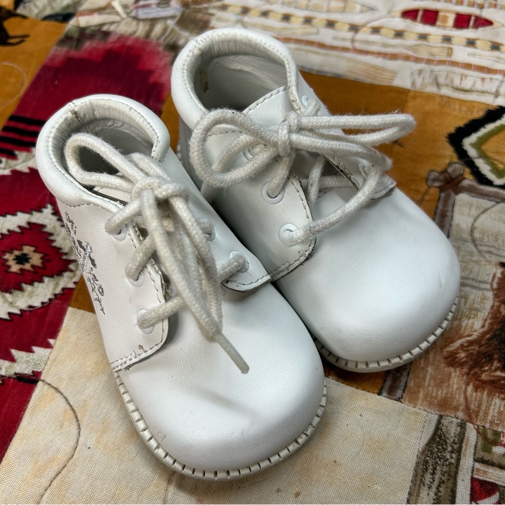 Baptism White Baby Walker Shoes‎